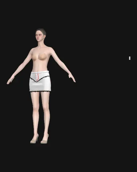jupe-CSKRT01, 3D prototype